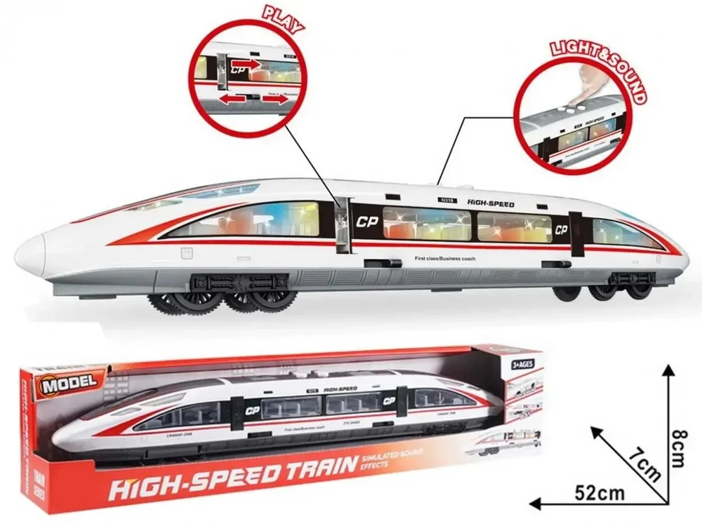 Madej Pociąg Hi-SPEED światło dźwięk 14538 11868