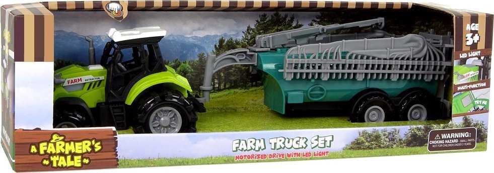 Madej Traktor su przyczepš w/dw 6szt/disp 007940 43077