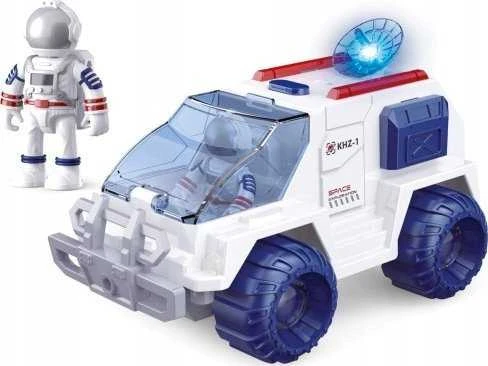 Pojazd Važiuoklė Erdvėlaivis su kosmonautu: šviesa ir garsas
