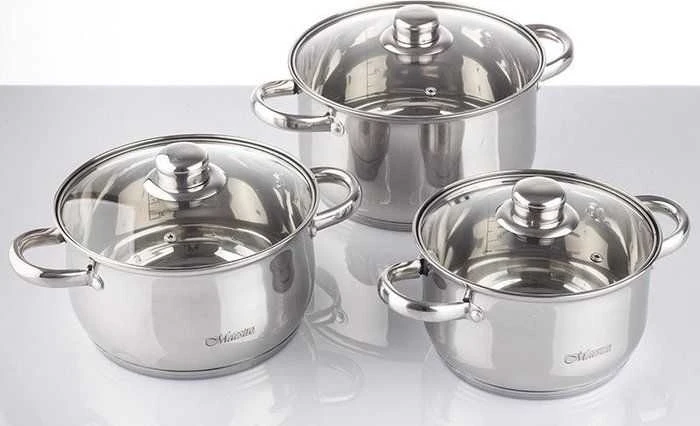 MAESTRO MR-2020-6M Puodų rinkinys 6 pieces