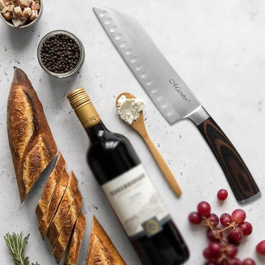 Maestro Riposo Santoku (Japoniško stiliaus) peilis 17,5 cm, 1465