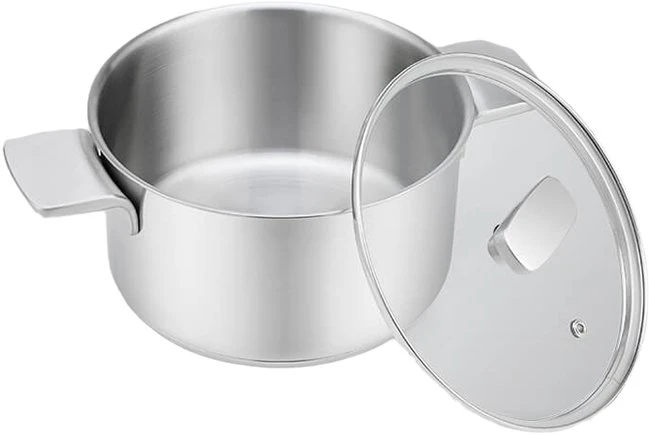 Plieninis puodas su dangteliu, indukcinis, 20cm, 3,4l | Maestro MR-3521-20