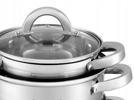 Plieninis puodas su dangteliu, indukcinis, 16cm, 2,1l | Maestro MR-3512-16