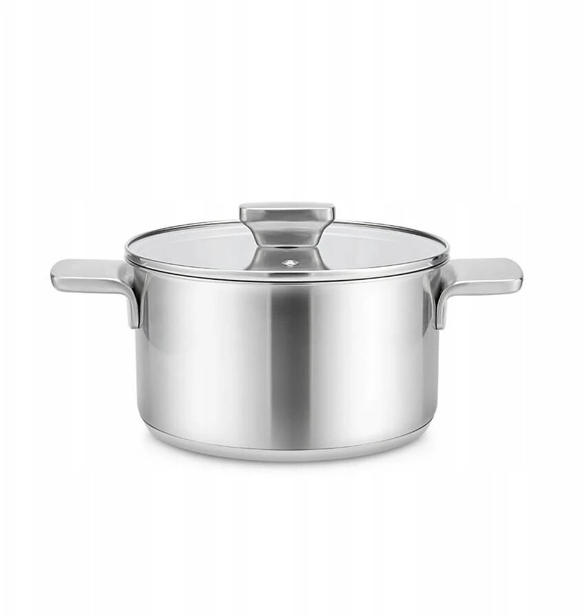 Plieninis puodas su dangteliu, indukcinis, 18cm, 2,5l | Maestro MR-3521-18