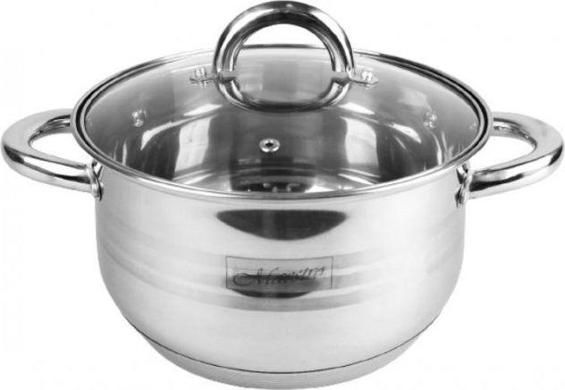Plieninis puodas su dangteliu, indukcinis, 20cm, 3,9l | Maestro MR-3513-20