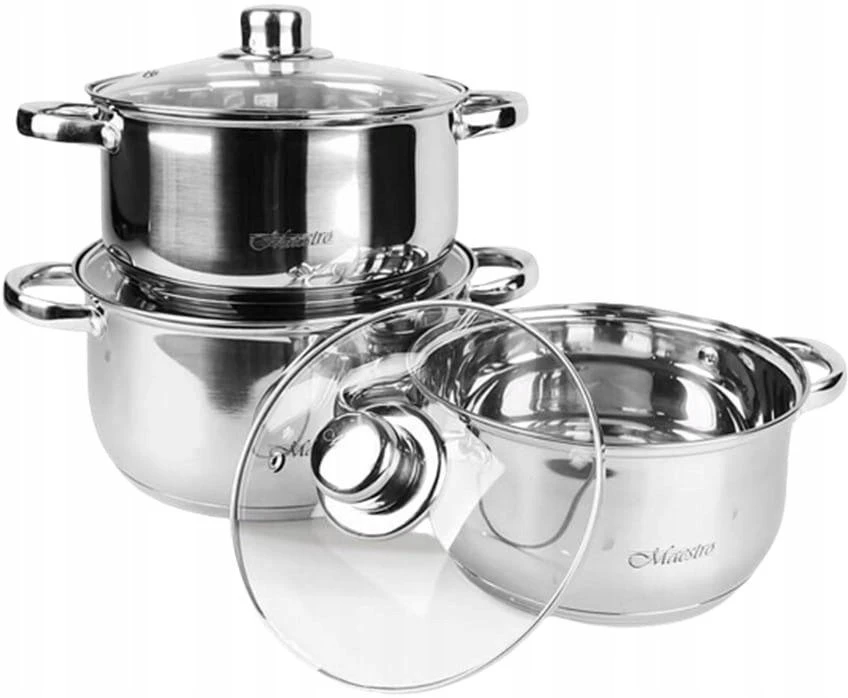 Maestro MR-2020-6XL Puodų rinkinys iš 6 elementų