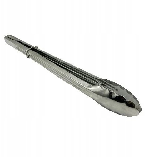 SZCZYPCE METALOWE KUCHENNE GRILLOWE DO GRILLA GRILL 40CM MAESTRO MR-1015-40