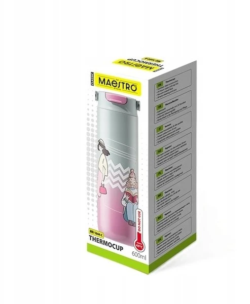 Termo puodelis vaikams 600ml "GIRLS" MR-1644-C-NEW MAESTRO