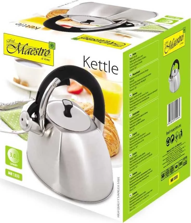 Maestro MR-1333 virdulys 3.0 L Nerūdijantis plienas