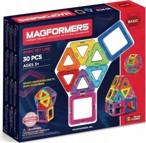 MAGFORMERS magnetinis rinkinys, 30 det.