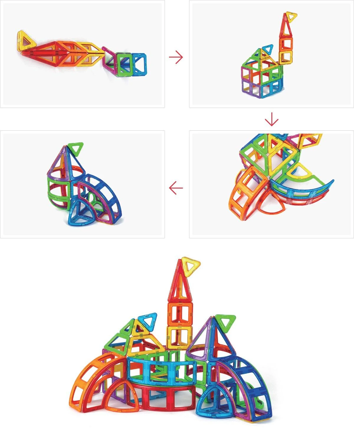 Magformers MAGFORMERS CREATIVE 90 EL.