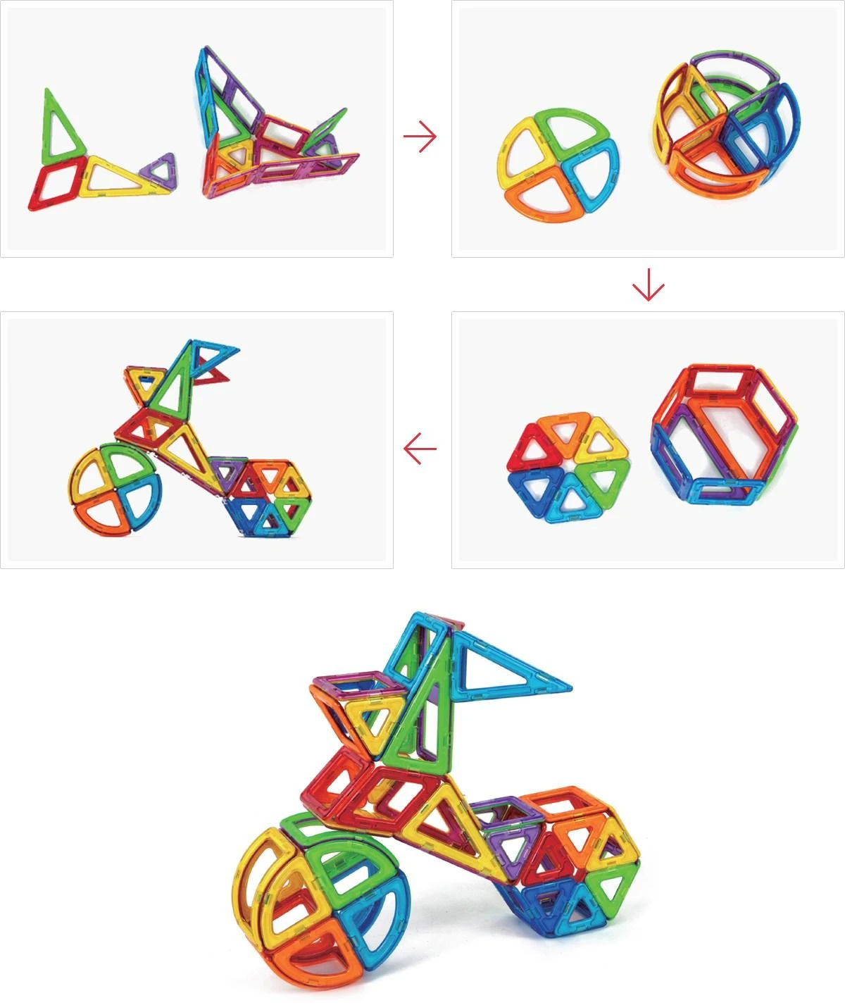 Magformers MAGFORMERS CREATIVE 90 EL.