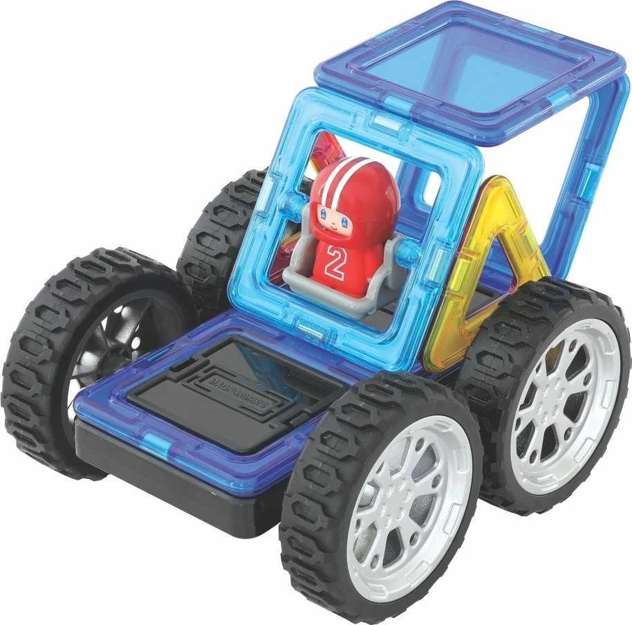 „Magformers“ MAGFORMERS KARTINGŲ RALIO RINKINYS, 9 EL.