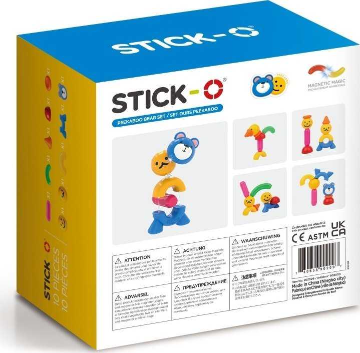 Magformers STICK-O BEAR RINKINYS 10 ELEMENTŲ