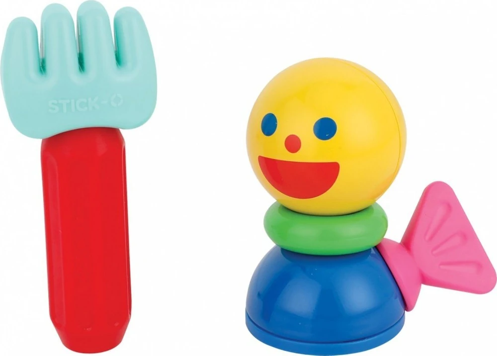 „Magformers“ STICK-O MY FIRST Rinkinys su ratukais, 9 dalys
