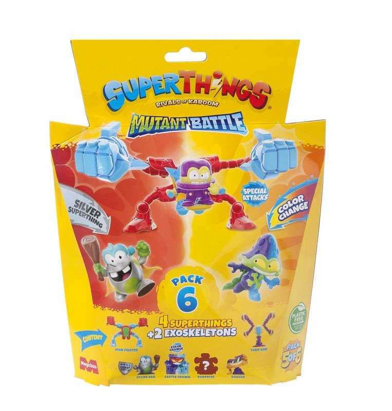 Magic Box AST. SUPERTHINGS MUT BAT EXOSKELETON, 6 wz.