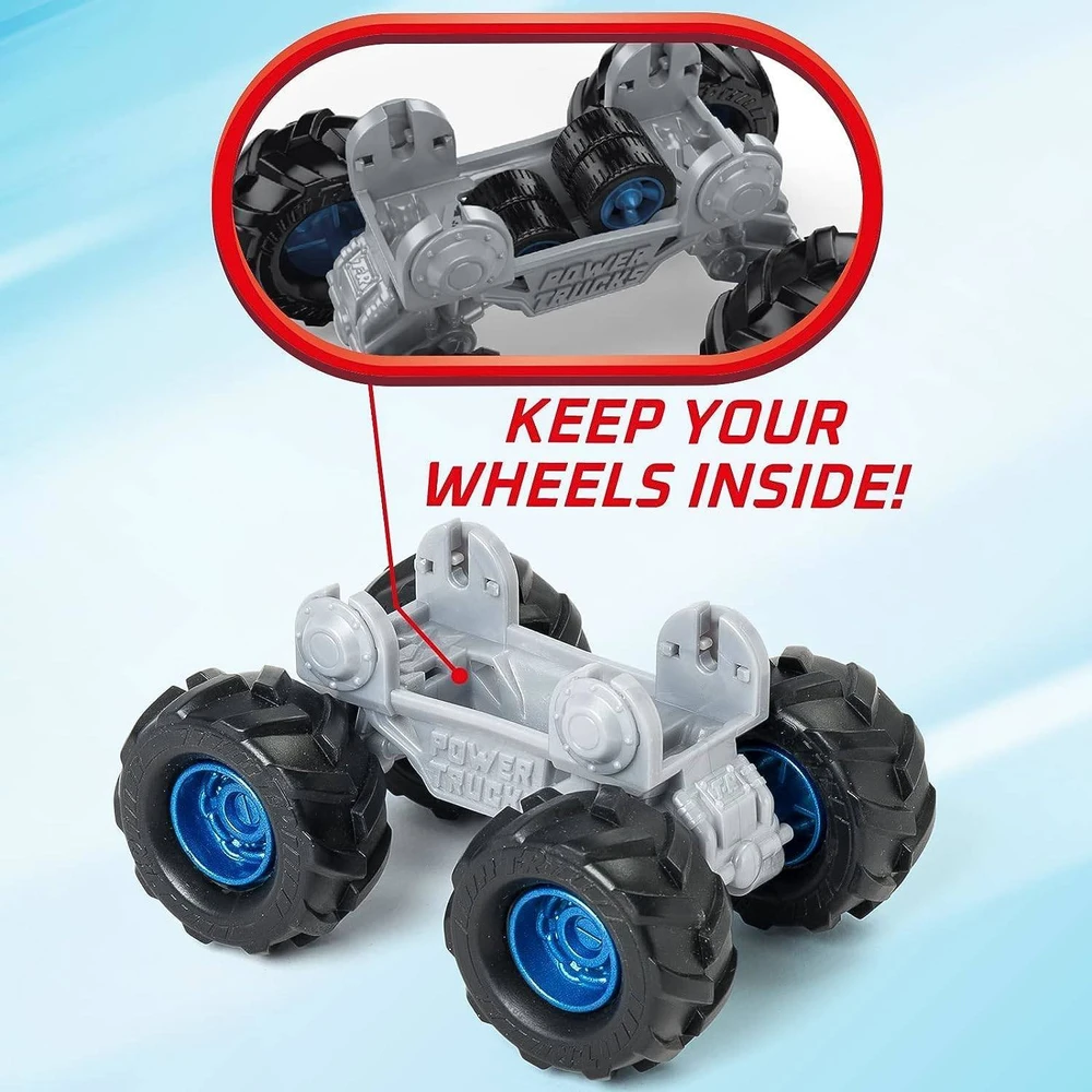 ORBICO Rinkinys T-Racers Power Trucks Turbo Digger Važiuoklė 2w1