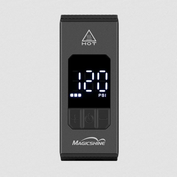 MAGICSHINE Mini elektrinis siurblys MAGICSHINE AIRRO E-PUMP, maks. slėgis iki 120 PSI/8.3 BAR (NAUJAS 2026)