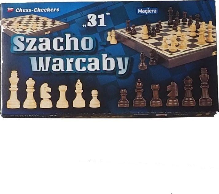Magiera šachmatų šaškės 31"