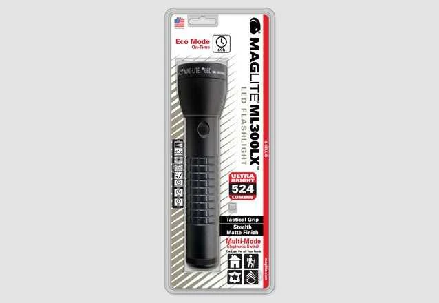 Žibintuvėlis Maglite ML300LX 2D juoda latarka