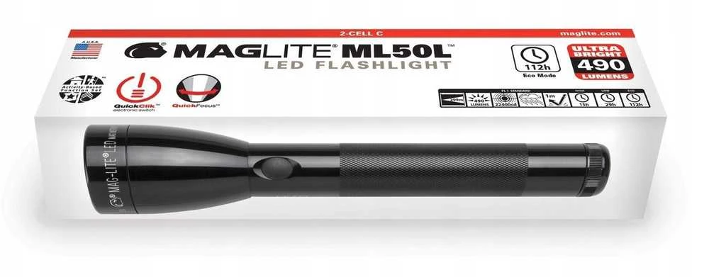 Žibintuvėlis Maglite ML50L 2C LED juoda latarka