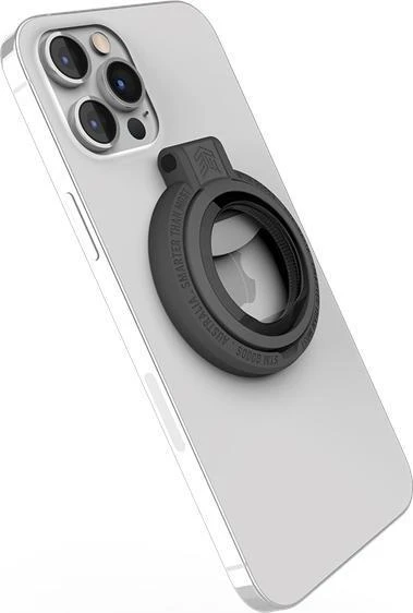 Dėklas STM MagLoop - Apple iPhone piršto kilpa ir butelių atidarytuvas - pilkas