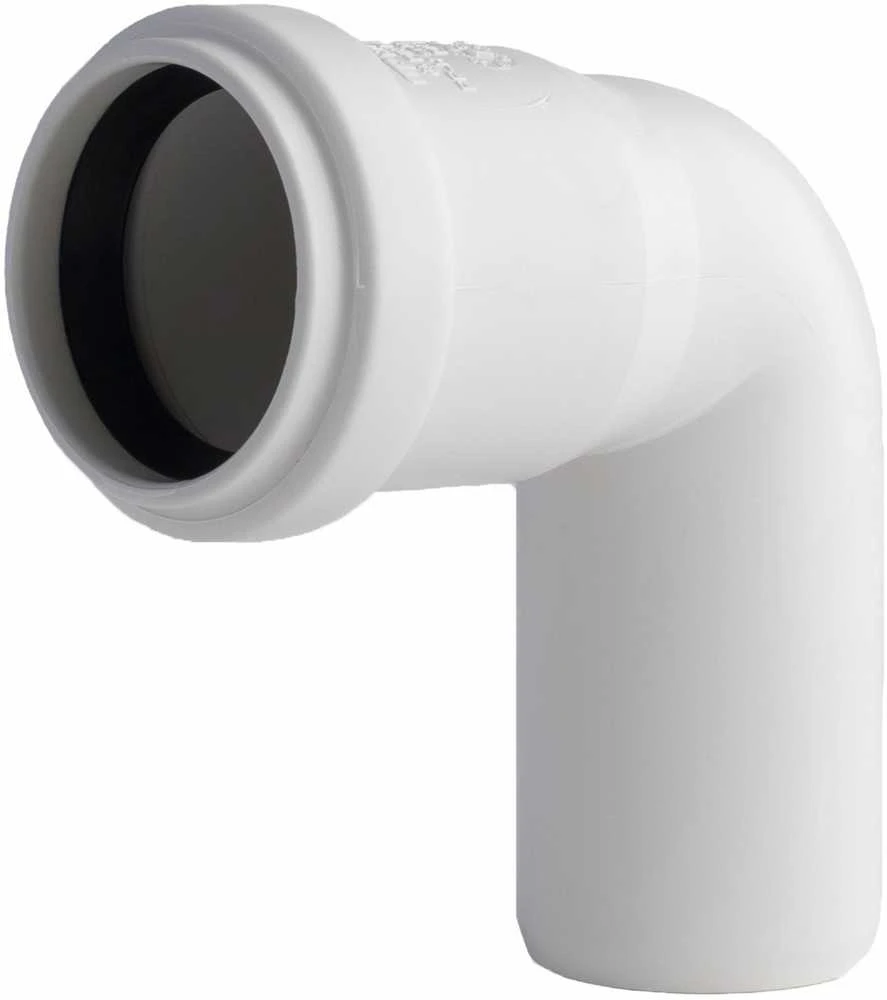 Magnaplast Vidaus kanalizacijos alkūnė HTplus, Ø 32 mm, 88.5°, balta