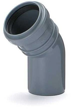 Magnaplast Vidaus kanalizacijos alkūnė HTplus, Ø 32 mm, 45°, balta