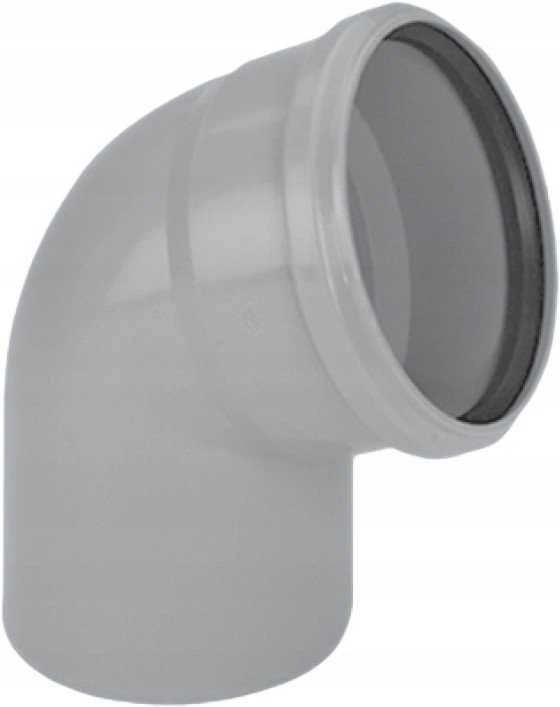Magnaplast Vidaus kanalizacijos alkūnė HTplus, Ø 32 mm, 45°, balta