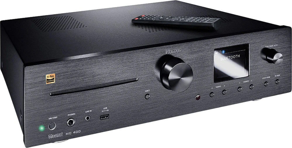 Magnat MC 400 - Network Player 40 W, 2.0 ch. stereo, juodas