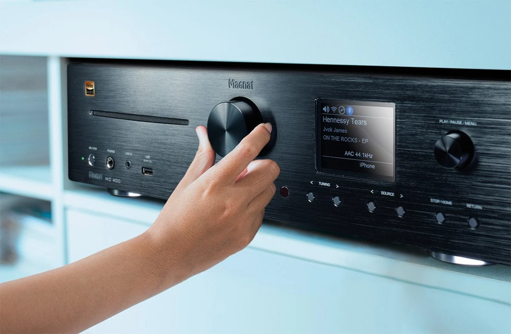 Magnat MC 400 - Network Player 40 W, 2.0 ch. stereo, juodas