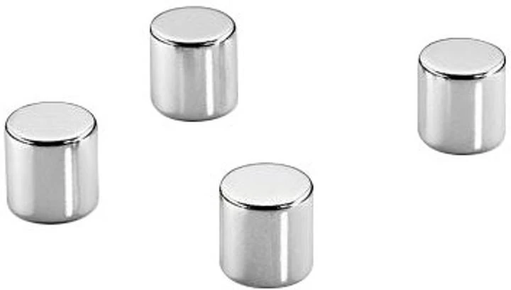 Magnetas Dahle, cilindras 10 x 10 mm, 4 vnt. pakuotėje.