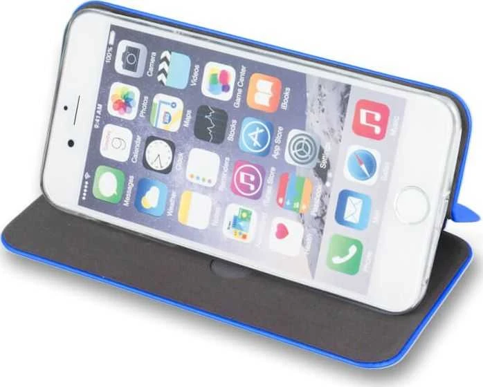 Beline Dėklas Book Magnetic Apple iPhone 13 Pro Max 6,7″ mėlynos spalvos
