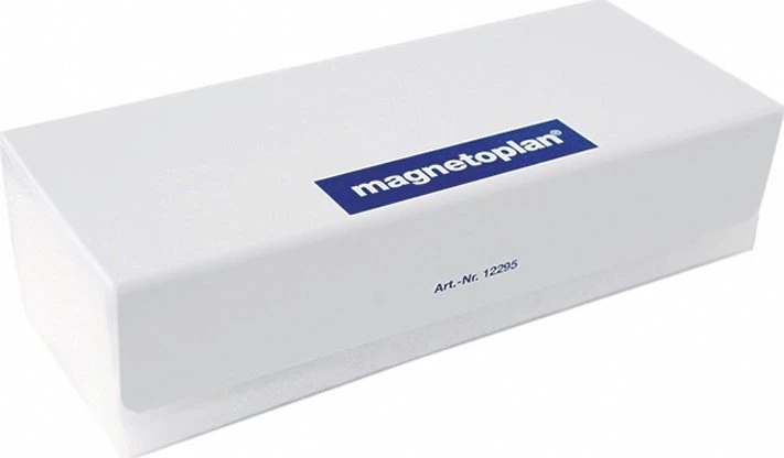 Magnetoplan Magnetoplan 12295, Plokštės trintukas, Baltas, Dėžutė, 1 vnt.