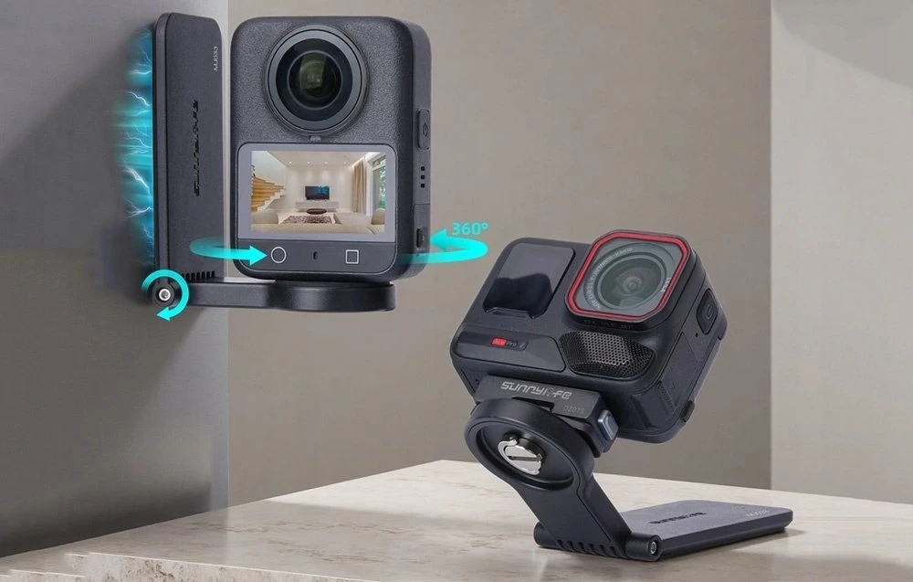 „Sunnylife“ magnetinis laikiklis MJ033, skirtas „OSMO 360“, „Insta360 GO Ultra“