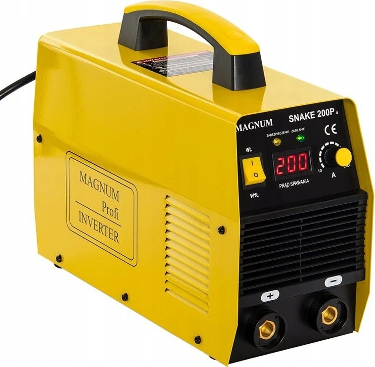 INVERTERINIS SUVIRINIMO APARATAS SNAKE 200P EKRANAS SNA 200IIW MAGNUM SNAKE 200P 230V 200A/60%