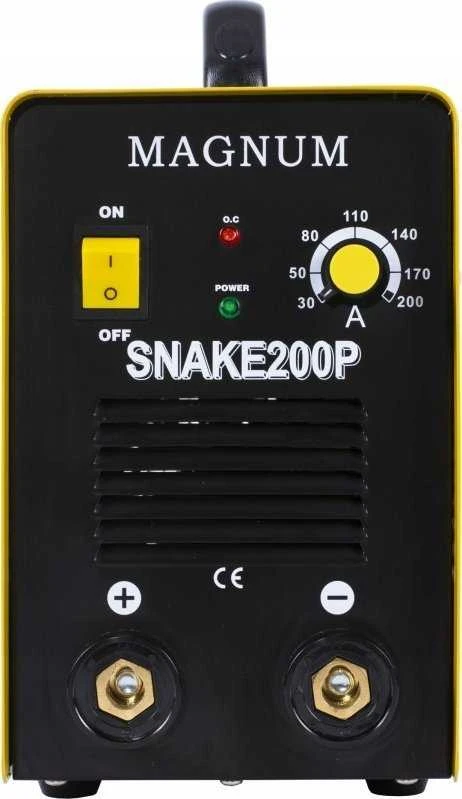 Magnum INVERTERINIS SUVIRINIMO APARATAS SNAKE 200P 200A KPL. SNA200PK