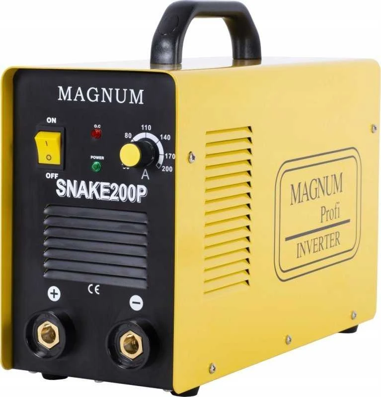 Magnum INVERTERINIS SUVIRINIMO APARATAS SNAKE 200P 200A KPL. SNA200PK