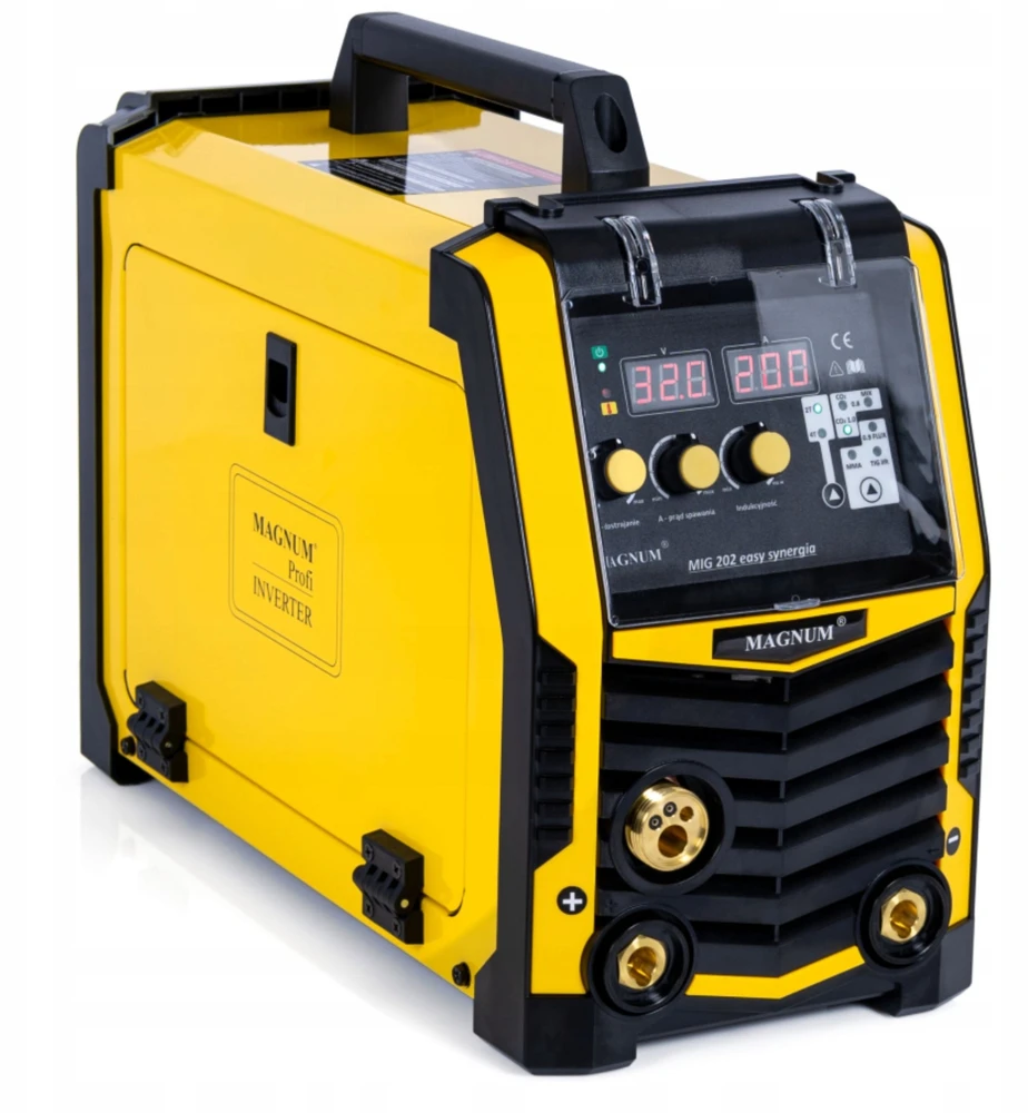 Magnum INVERTINIS PUSIAU AUTOMATINIS SUVIRINIMO APARATAS MIG-202 EASY SYNERGIA, 230V, 200A/60%, GP50, MB15/3, MMAR, D100/D200