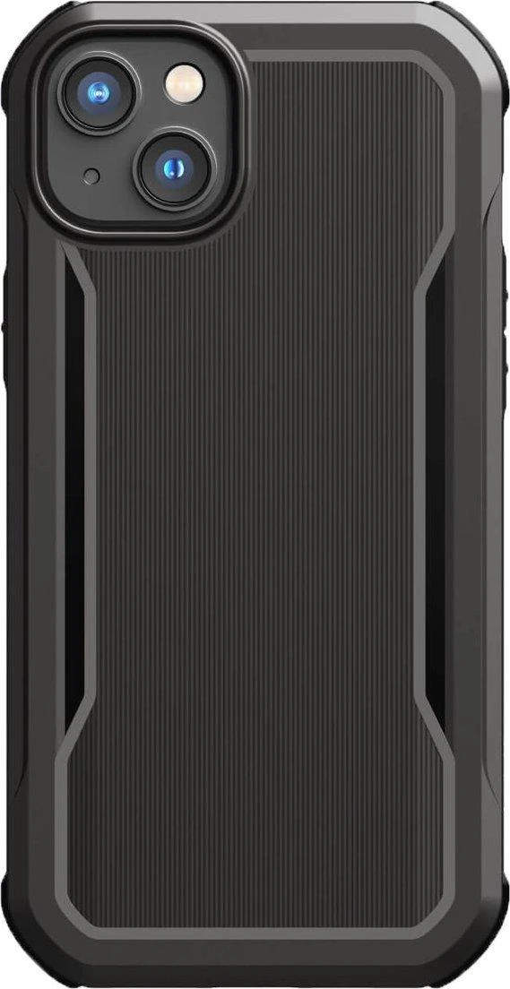 Raptic X-Doria Fort Apple iPhone 14 Plus su MagSafe armored dėklas telefonui juodos spalvos