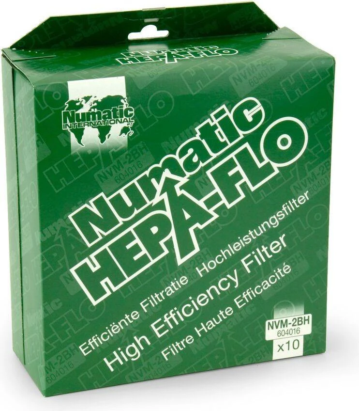 Numatic Dulkių siurblio filtro maišelis HEPA-FLO NVM-2BH (1 vnt.)
