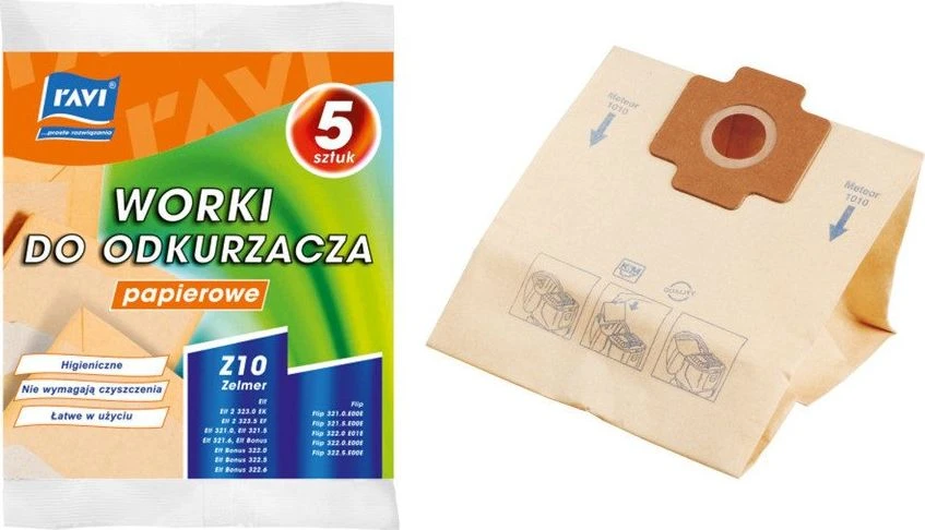 Simple Solution Maišelis Ravi dulkių siurbliui, maišeliams Zelmer Z10 Elf, 5 vnt.