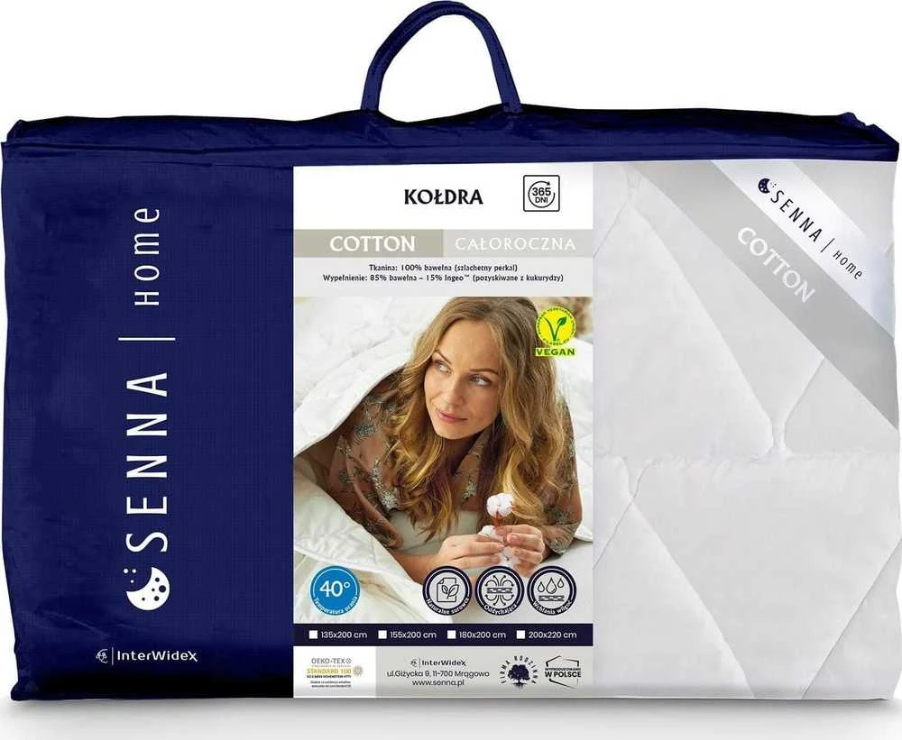 Cotton MEDVILNĖ VISUS METUS KOMFORTAS 155X200