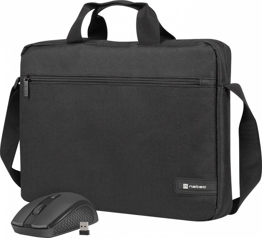 NATEC Nešiojamas kompiuteris Bag Wallaroo 2 15.6" with wireless pelė