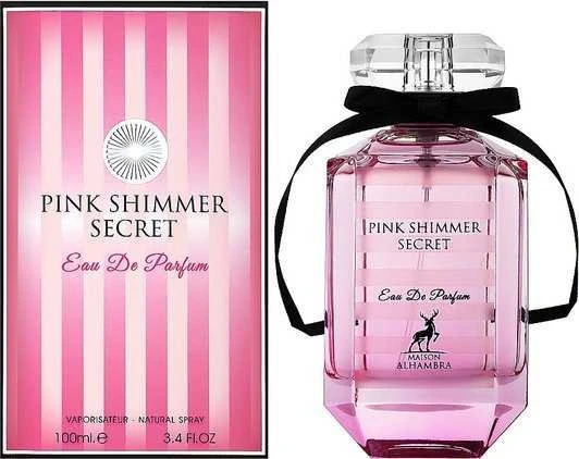 Maison Alhambra Rožinė Shimmer Secret EDP parfumuotas vanduo moterims, 100 ml