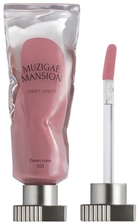 Maison Alhambra Muzigae Mansion „Objet“ skysti ilgai išliekantys matiniai lūpų dažai „023 Dawn Rose“, 6 ml