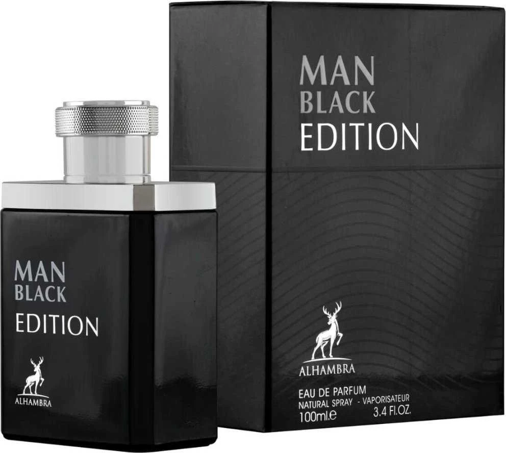 Maison Alhambra Man Juodas Edition EDP parfumuotas vanduo vyrams, 100 ml