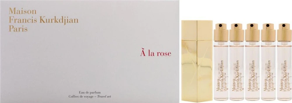 Rinkinys, Maison Francis Kurkdjian, A La Rose, EDP, Moterims, 5 vnt, 11 ml