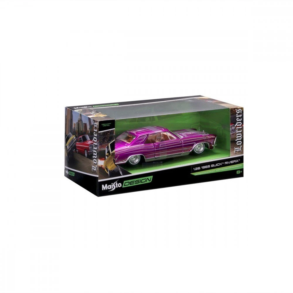 Maisto 1965 m. „Buick Riviera“ kompozitinis modelis 1/26