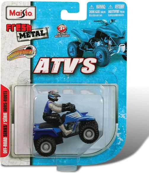 Maisto Die Cast MAISTO FM motociklas keturratis su fig, 15026